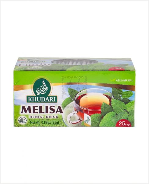 KHUDARI MELISA HERBAL TEA 25PCS 25GM