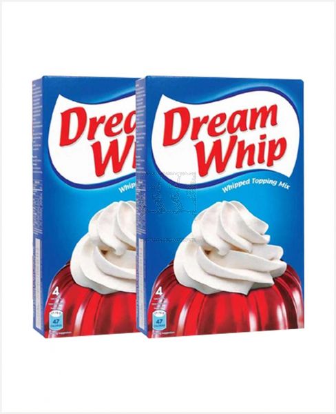 DREAM WHIP TOPPING MIX 4 SACHETS 2X144GM @S.OFFER