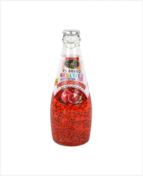 PS BRAND BASIL SEED DRINK POMEGRANATE FLAVOR 290ML