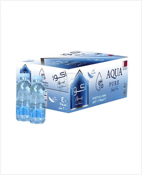 AQUA PURE DRINKING WATER 200ML