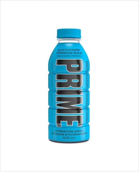 PRIME HYDRATION DRINK BLUE RASPBERRY 500ML