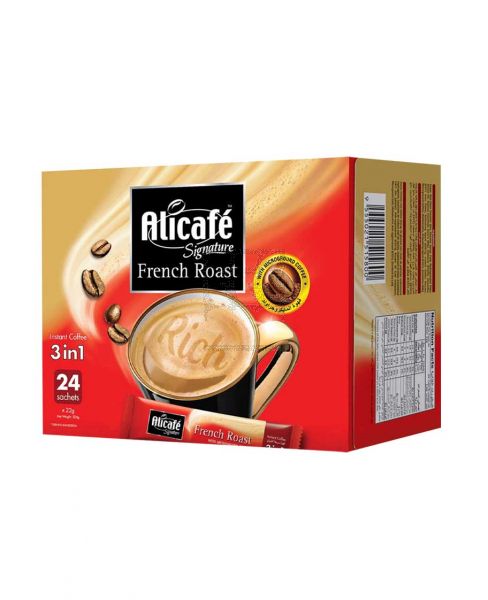 ALICAFE FRENCH ROAST WITH MICROGROUND COFFEE 3IN1 22GM