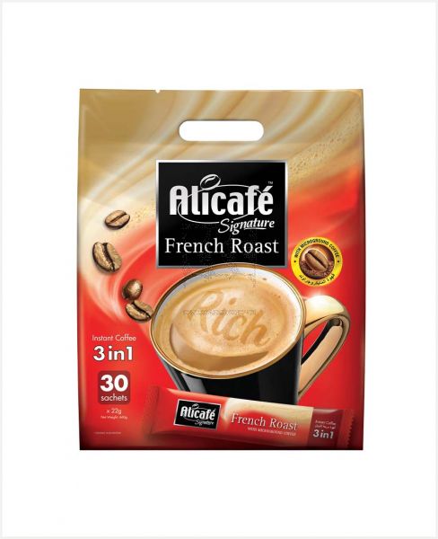 ALICAFE SIGNATURE FRENCH ROAST COFFEE 30SX22GM 660GM