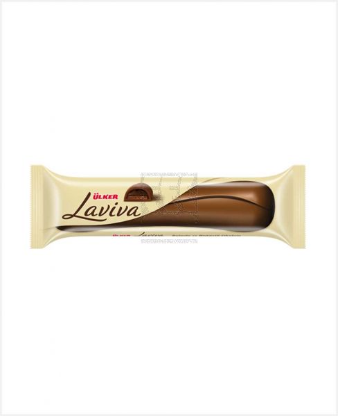ULKER LAVIVA DARK CHOCOLATE CREAM FILLING CHOCOLATE 35GM