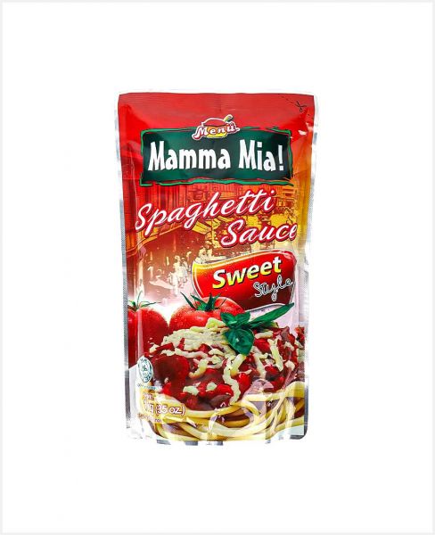 MENU SPAGHETTI SAUCE SWEET STYLE 1KG