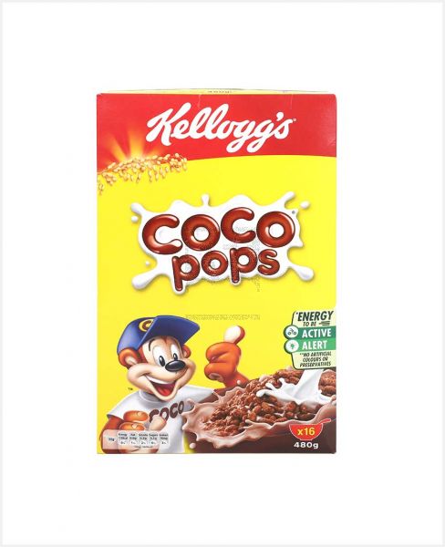 KELLOGG'S COCO POPS ADVENTURES 480GM