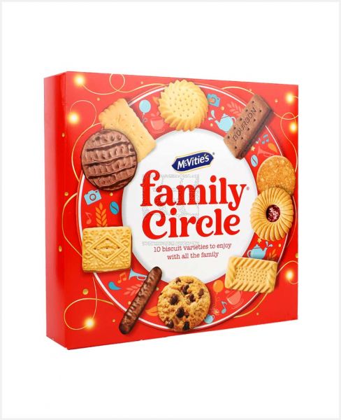 MCVITIES FAMILY CIRCLE BISCUITS 400GM