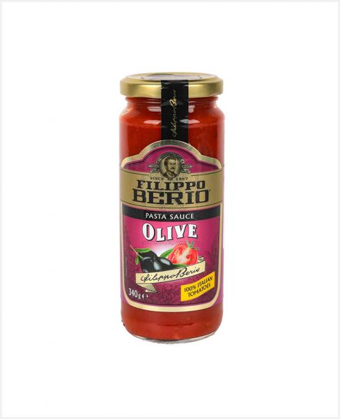 FILIPPO BERIO OLIVE PASTA SAUCE 340GM