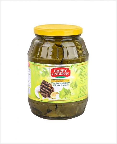 HAPPY GARDENS DELUXE VINE LEAVES IN BRINE 908GM