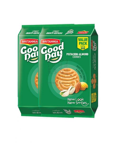 BRITANNIA GOOD DAY PISTACHIO ALMOND COOKIES 8SX72GM PROMO