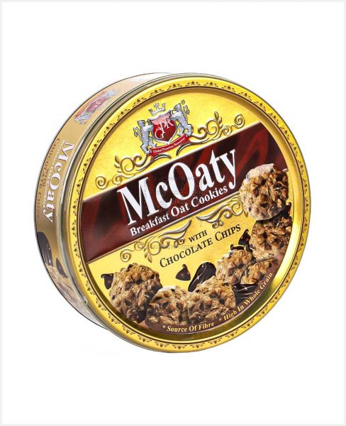 GPR MCOATY BREAKFAST OAT COOKIES WITH CHOCO CHIPS 288GM