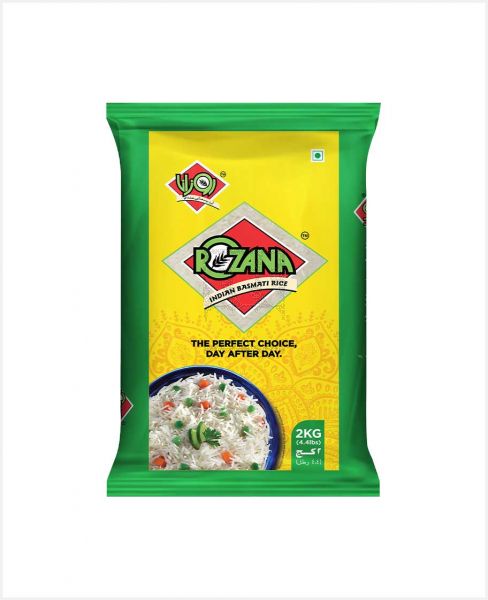 ROZANA BASMATI RICE 2KG @SPECIAL OFFER