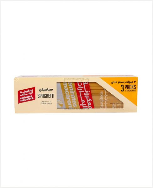 EMIRATES MACRONI SPAGHETTI 3SX400GM PROMO