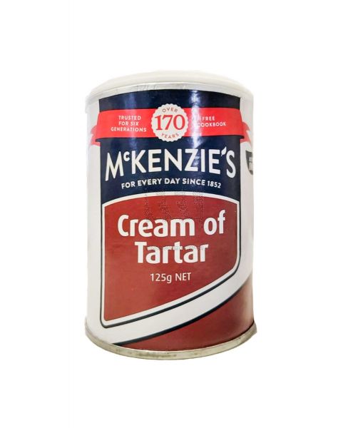 MCKENZIE'S CREAM OF TARTAR 125GM