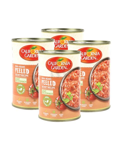 CALIFORNIA GARDEN PEELED FOUL 450GM 3+1FREE PROMO