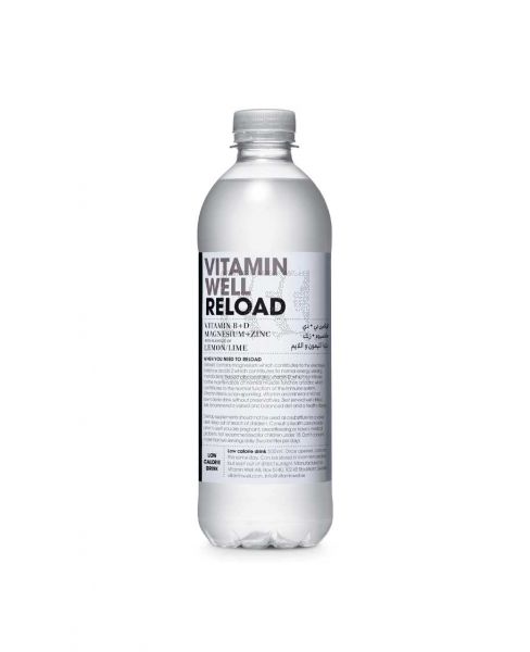 VITAMIN WELL RELOAD LEMON/LIME DRINK 500ML