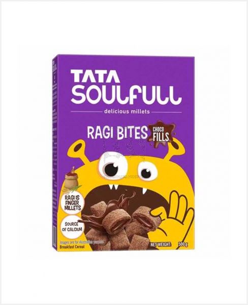 TATA SOULFULL RAGI BITES CHOCO FILLS 500GM