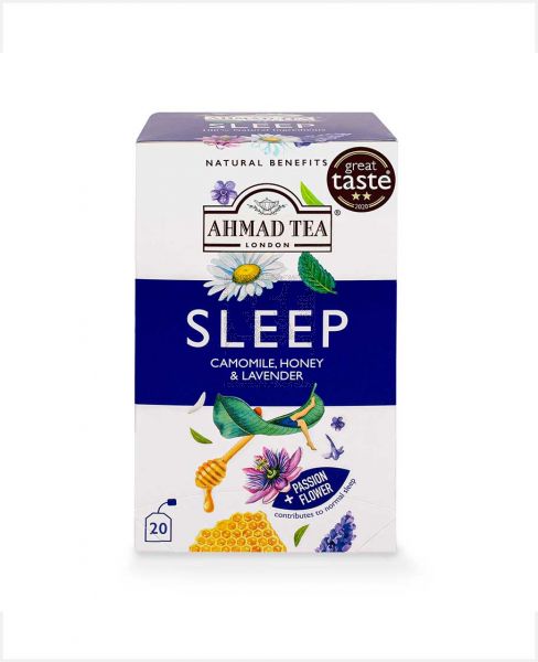 AHMAD TEA SLEEP CAMOMILE HONEY & LAVENDER 20S 30GM
