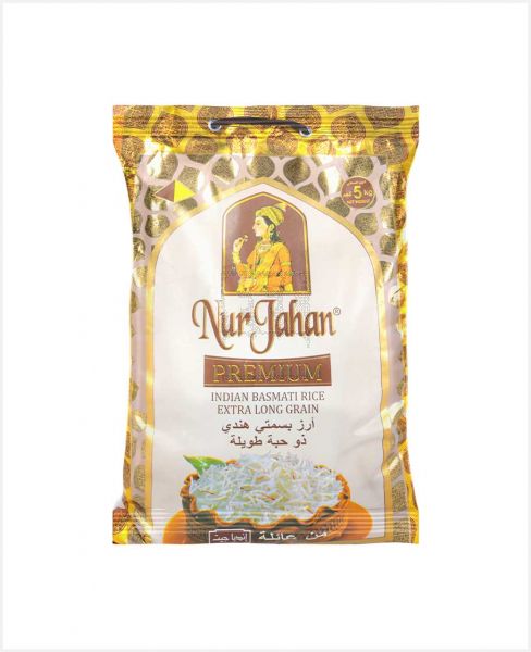 NUR JAHAN PREMIUM BASMATI RICE EXTRA LONG GRAIN 5KG