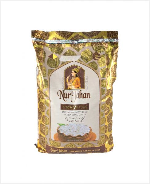 NUR JAHAN PREMIUM BASMATI RICE EXTRA LONG GRAIN 20KG