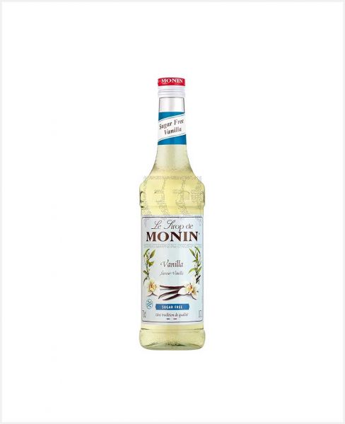 MONIN VANILLA SUGAR FREE SYRUP 700ML