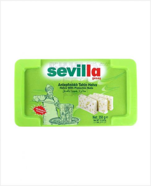 SEVILLA HALVA WITH PISTACHIO NUTS 350GM