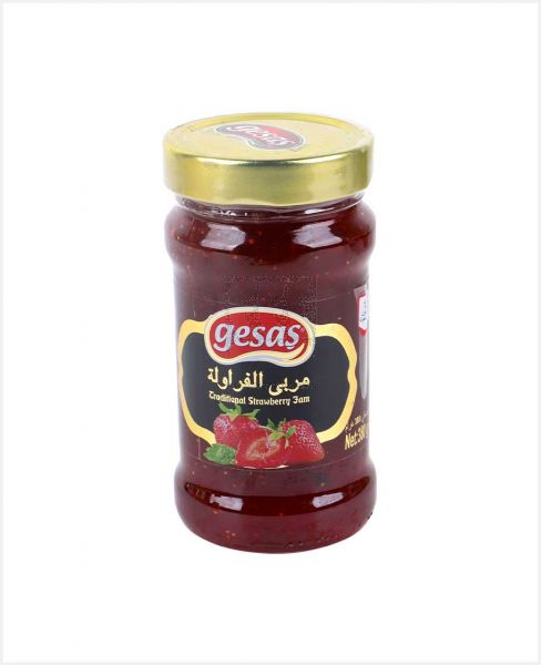 GESAS TRADITIONAL STRAWBERRY JAM 380GM