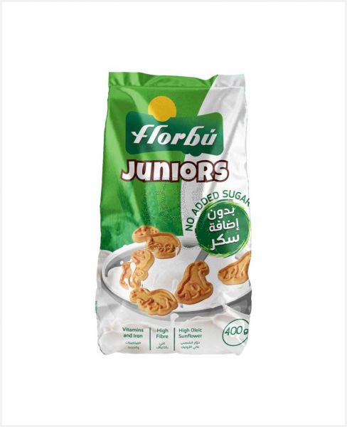 FLORBU JUNIORS BISCUIT NO ADDED SUGAR 400GM