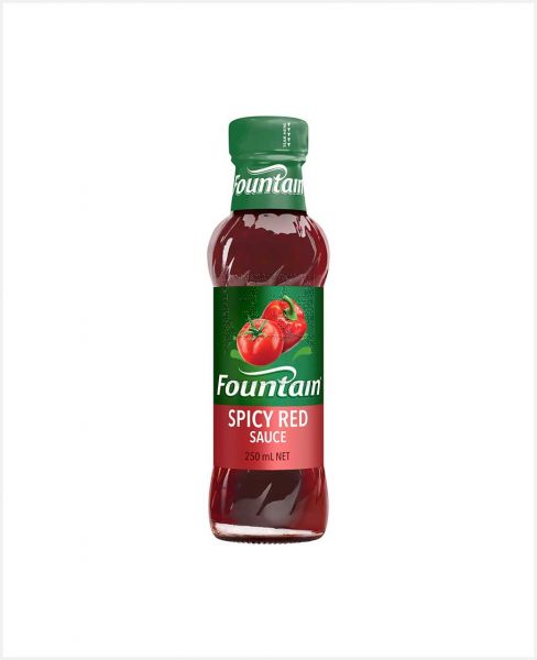 FOUNTAIN SPICY RED SAUCE 250ML (250GM)