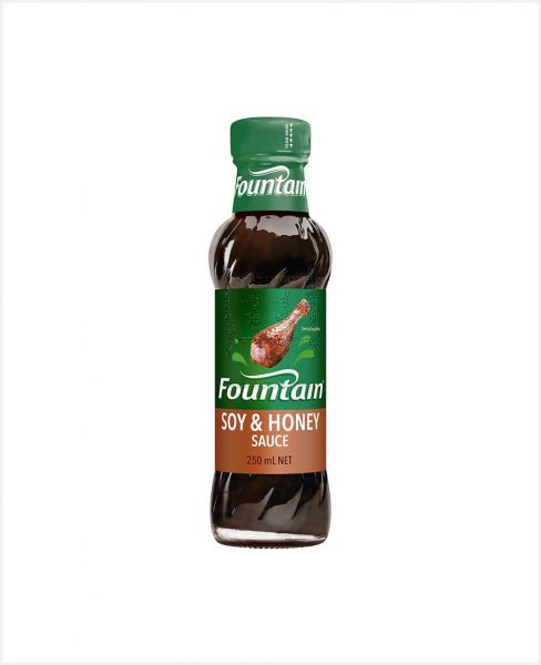 FOUNTAIN SOY AND HONEY SAUCE 250ML (250GM)