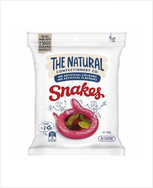 TNCC SNAKES JELLY FLAVOURED 230GM