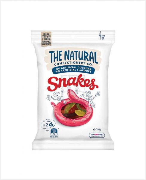 TNCC SNAKES JELLY FLAVOURED 190GM