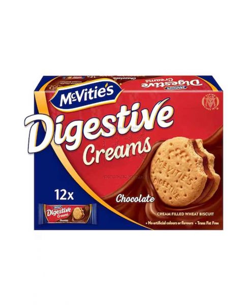 MCVITIES DIGESTIVE CREAMS CHOCOLATE 12SX40GM PROMO