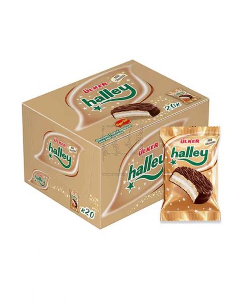 ULKER HALLEY MILK CHOCOLATE CAKE 20SX26GM