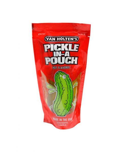 VAN HOLTEN'S PICKLE IN-A POUCH HOT FLAVORED 28GM