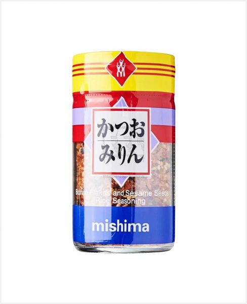 MISHIMA KATSUOMIRIN BONITO FLAKES & SESAME SEEDS(RICE SEASONING) 45GM