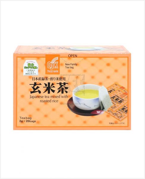 OSK JAPANESE TEA MIXED WITH ROASTED RICE 40GM