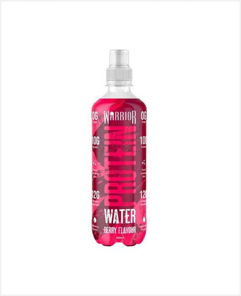 WARRIOR PROTEIN WATER BERRY FLAVOUR 500ML