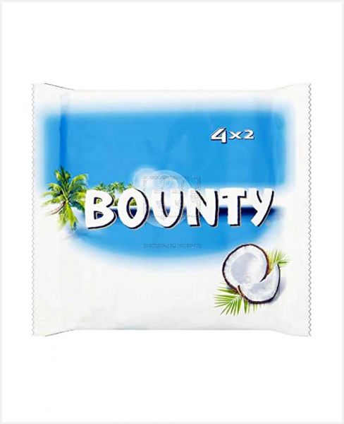 BOUNTY CHOCOLATE BAR 4PCS 228GM