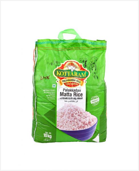 KOTTARAM PALAKKADAN SHORT GRAIN MATTA RICE 10KG