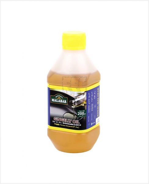 ROYAL MALABAR GINGELLY OIL/SESAME OIL 200ML