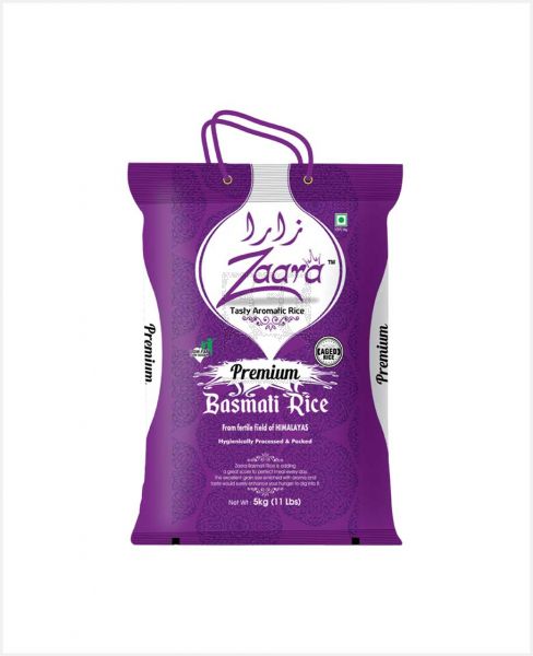 ZAARA PREMIUM BASMATI RICE 5KG