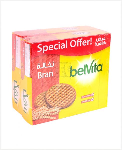 BELVITA BRAN BISCUIT 2(8X56GM) SPECIAL OFFER