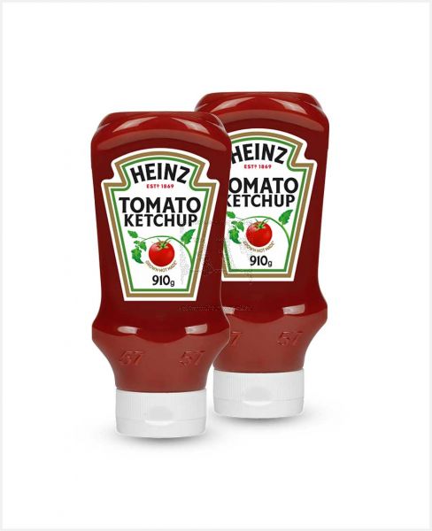 HEINZ TOMATO KETCHUP 2X910GM @10%OFF