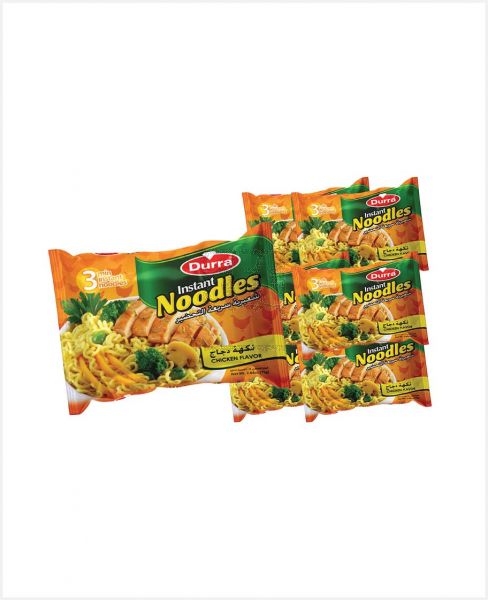 DURRA INSTANT NOODLES ASSORTED 5X75GM