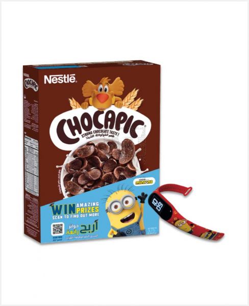 NESTLE CHOCAPIC CEREALS 375GM + DIGITAL WATCH FREE