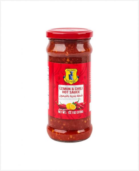 BLUE MILL LEMON & CHILI HOT SAUCE 370GM