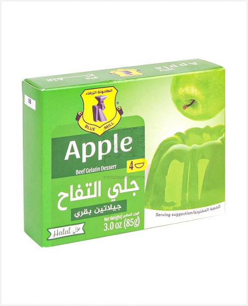 BLUE MILL APPLE BEEF GELATIN DESSERT 85GM