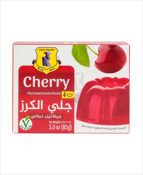 BLUE MILL CHERRY PLANT BASED GELATIN DESSERT 85GM