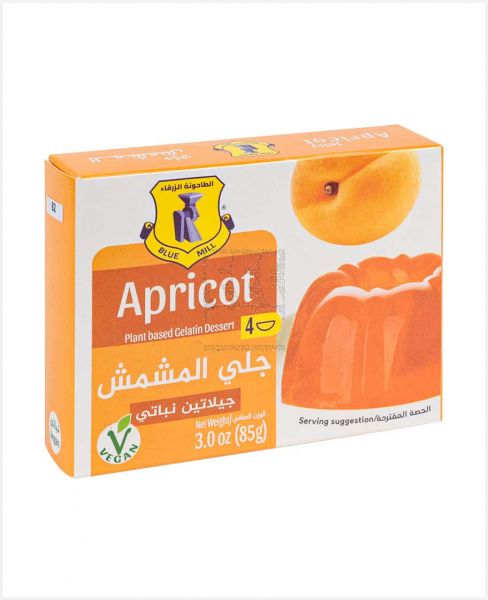 BLUE MILL APRICOT PLANT BASED GELATIN DESSERT 85GM